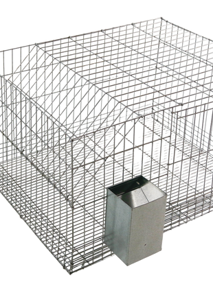 C02 - Gaiola p/coelhos med. 60x80x45cm, c/Comedouro em ch.galvanizada