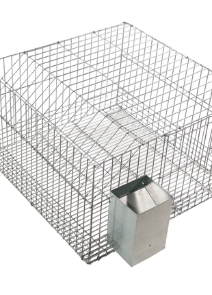 C02 - Gaiola p/coelhos med. 60x80x45cm, c/Comedouro em ch.galvanizada