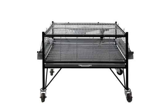 Base da Criadeira (CR03) para pintinhos/codornas p/ 1000 pintinhos med 75x80x55cm CR03A