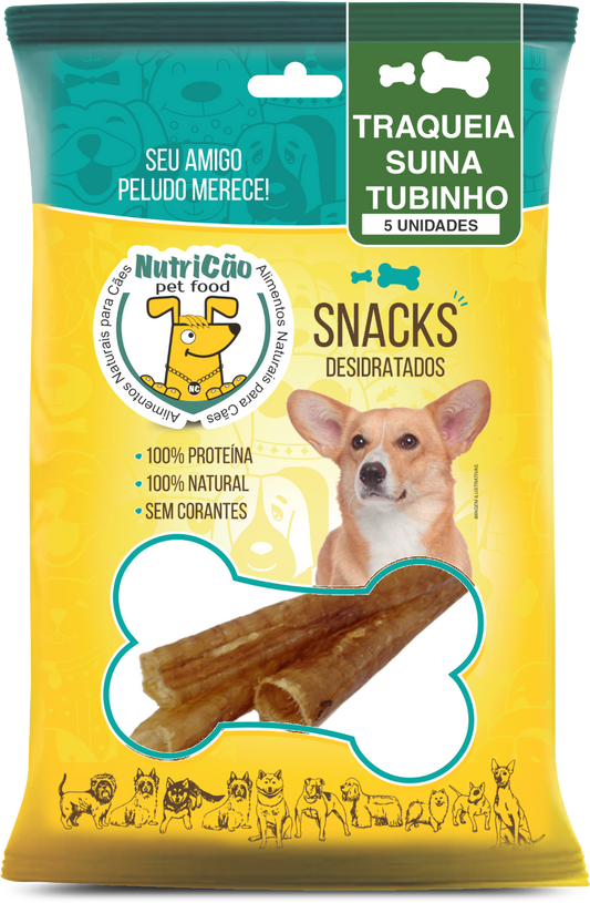 TRAQUÉIA SUÍNA DESIDRATADA 5UN 110 GR