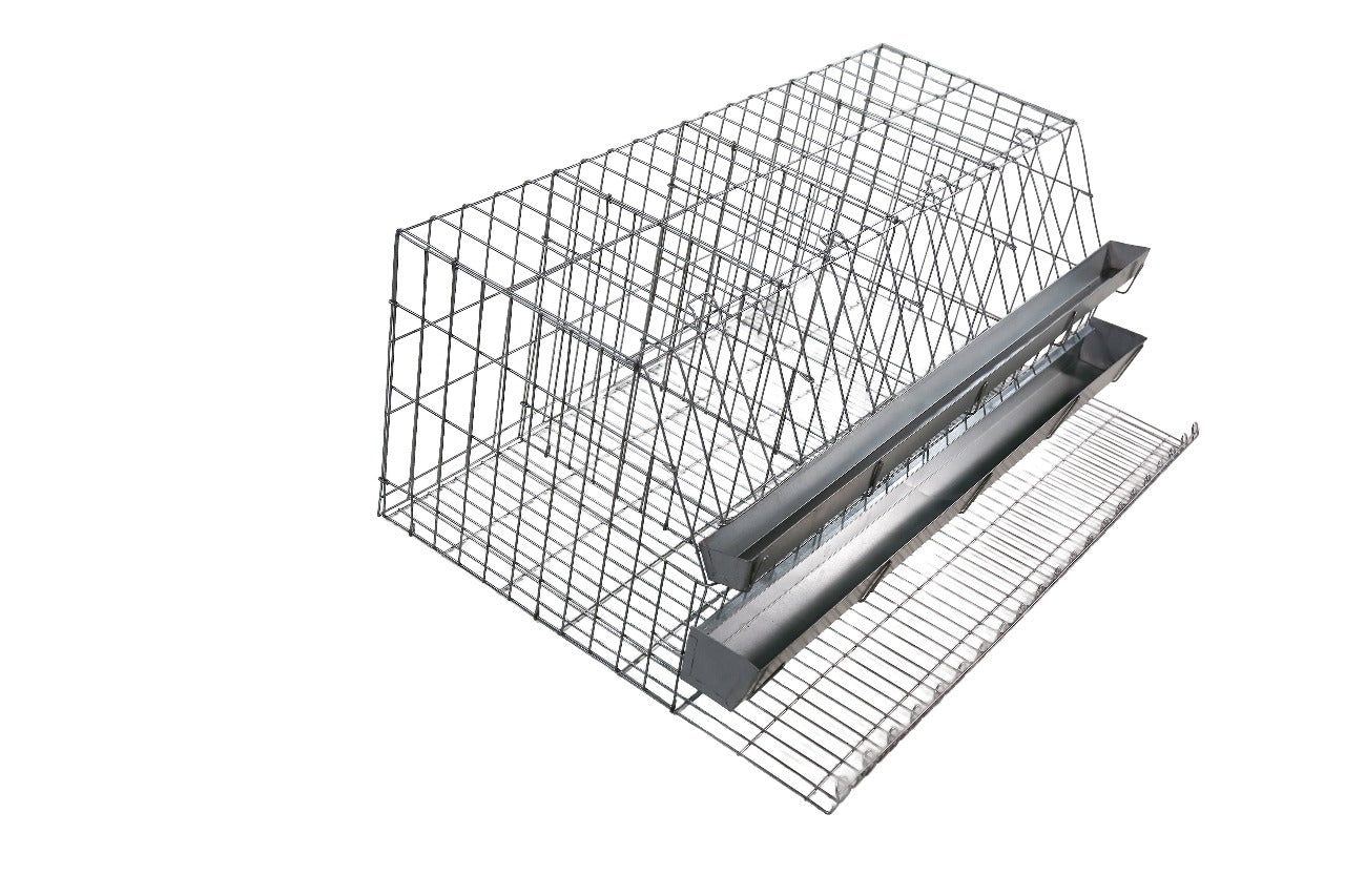 Gaiola para galinha de postura c/ 4 boxes, cap até 8 aves Med 100x67x40cm G09