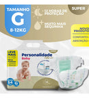 Fralda Personalidade Baby Total Care - Do P Ao Xxg - Econômica