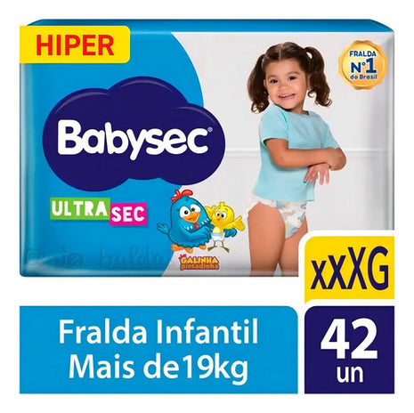 Fralda Babysec Ultrasec Galinha Pintadinha Escolha O Tamanho