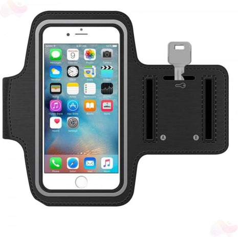 Braçadeira Esportiva Tomate para Celular Corrida Caminhada Academia
