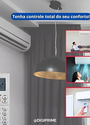 CONTROLE REMOTO UNIVERSAL AR CONDICIONADO LE-7428/LE-7429