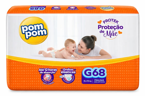 Pom Pom Derma Protek Hiper  do M ao XXG