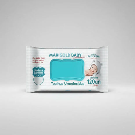Kit 6 Toalha Umedecida Marigold Baby Premium