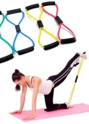 Elástico de Tensão para Exercícios Funcionais, Alongamento, Pilates, Yoga e Treinamento de Força