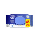 TOALHA UMEDECIDA BABY BYN PREMIUM C/ 100 20CM X15CM