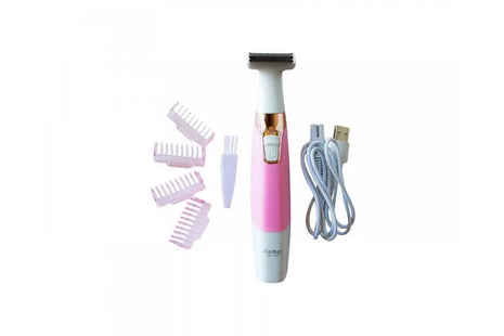DEPILADOR CORTADOR DE CABELO FEMININO KEMEI KM1900