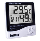 TERMO HIGRÔMETRO TERMOMETRO DIGITAL TOMATE PD003