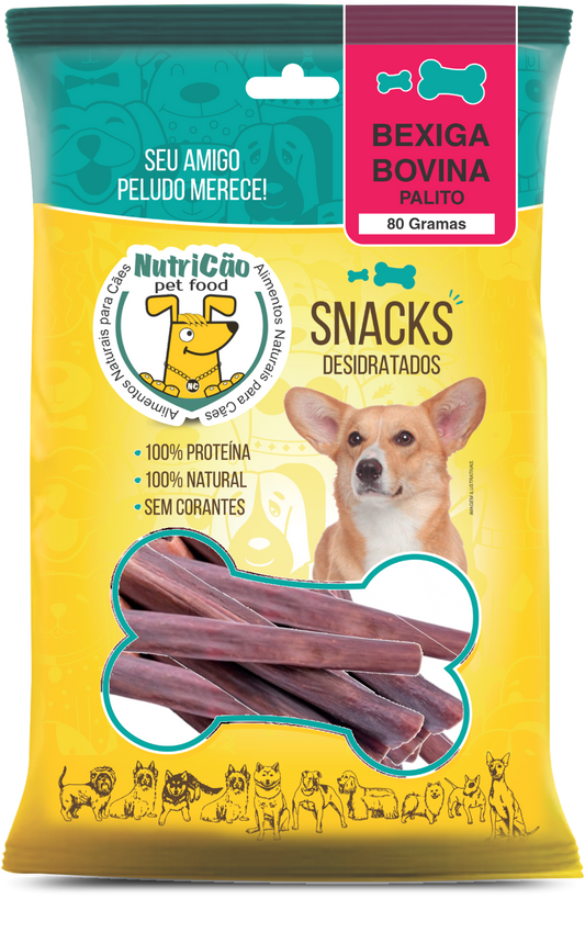 BEXIGA BOVINA  DESIDRATADA 80 GR