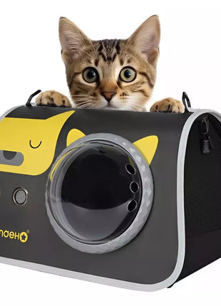 Bolsa Pet Viagem Passeio com Janela e Ventilação