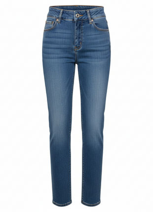 Calça Jeans Feminina Skinny Cintura Alta Levanta Bumbum