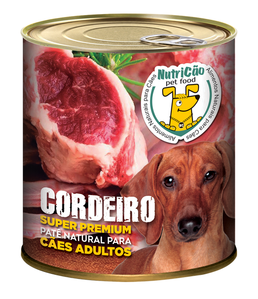 PATÊ SUPER PREMIUM DE CORDEIRO - CÃES ADULTOS 280 GR