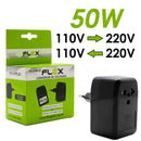 Mini Conversor De Voltagem 50w Tomada Bivolt 110 P/ 220v