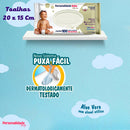 12 Pcts Toalha Umedecido Personalidade  baby total care c/ 100 Un