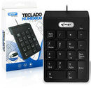 Teclado Numérico USB Knup Compacto