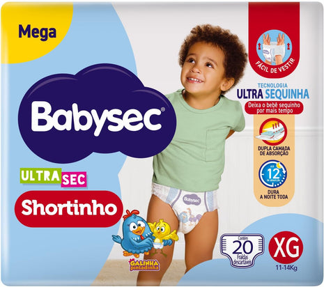 BABYSEC SHORTINHO MEGA