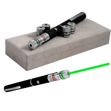Laser Verde Profissional Apresentação  com Ponteiras