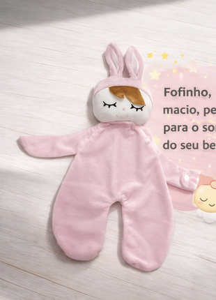 Naninha Para Bebê Fofa Macia Bonequinha de Pelúcia