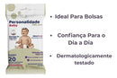 Kit 10 Toalha Umedecida 20uni De Bolsa Pocket Personalidade