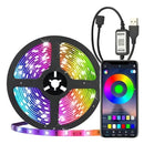 Fita LED RGB 5M Bluetooth com Ritmo Musical Kapbom KAP-5050P