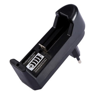 Carregador de Bateria 18650 Para Lanterna LPJ-A01 Compacto