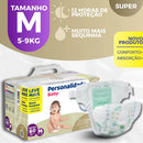 Fralda Personalidade Baby Total Care - Do P Ao Xxg - Econômica