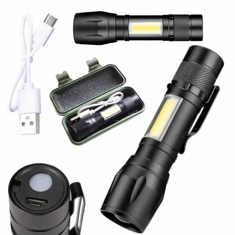 MINI LANTERNA DE BOLSO RECARREGÁVEL LELONG LE8336