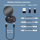 Kit Adaptador Portátil 3 em 1 USB Type-C e iOS