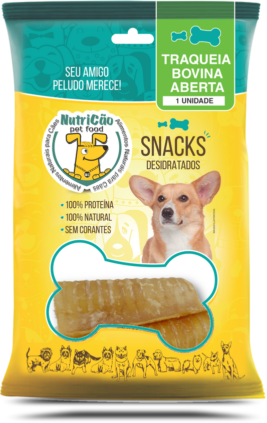 TRAQUEIA BOVINA DESIDRATADA 80 GR