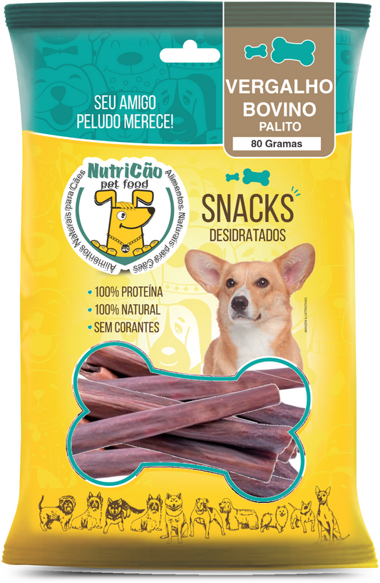 VERGALHO BOVINO DESIDRATADO 80 GR